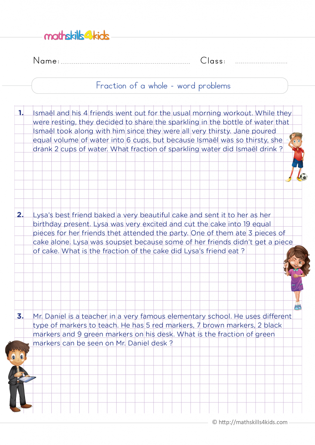 Grade 6 quick witted daily math practices – iProfEducation Workbooks kids