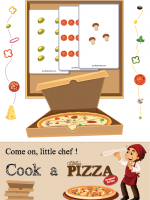 Pizza Chef's Recipe - Count & Mix the Ingredients