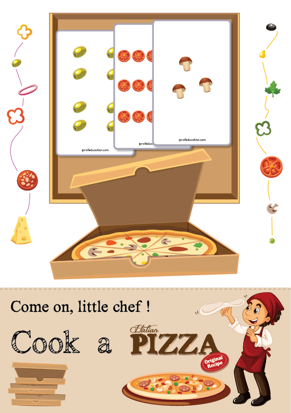 Pizza Chef's Recipe - number counting