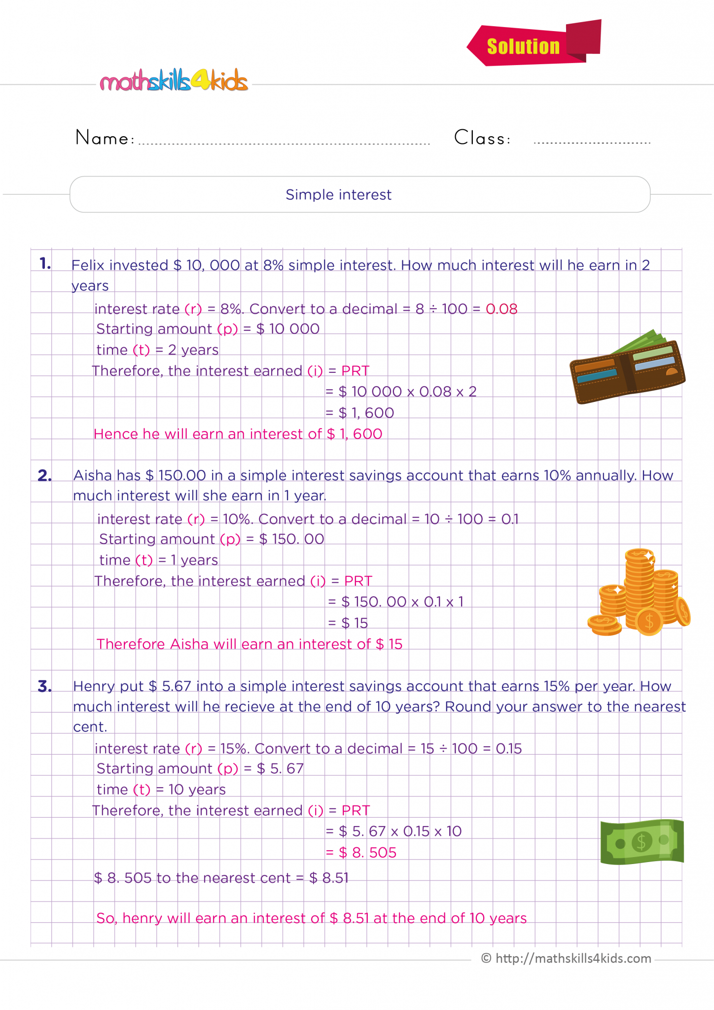 Grade 6 quick witted daily math practices – iProfEducation Workbooks kids